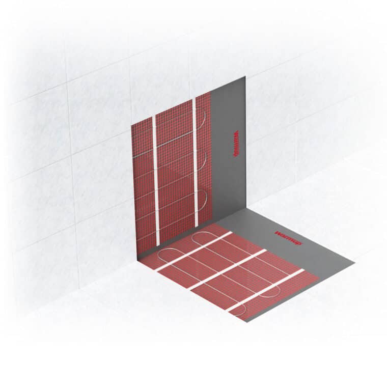 Plancher chauffant électrique mince