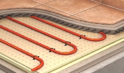 cable chauffant sous chape