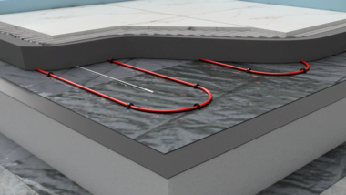 plancher chauffant électrique sous chape
