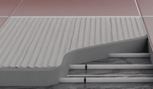 Plancher chauffant sous chape