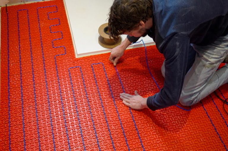 Installation SDB chantier des max