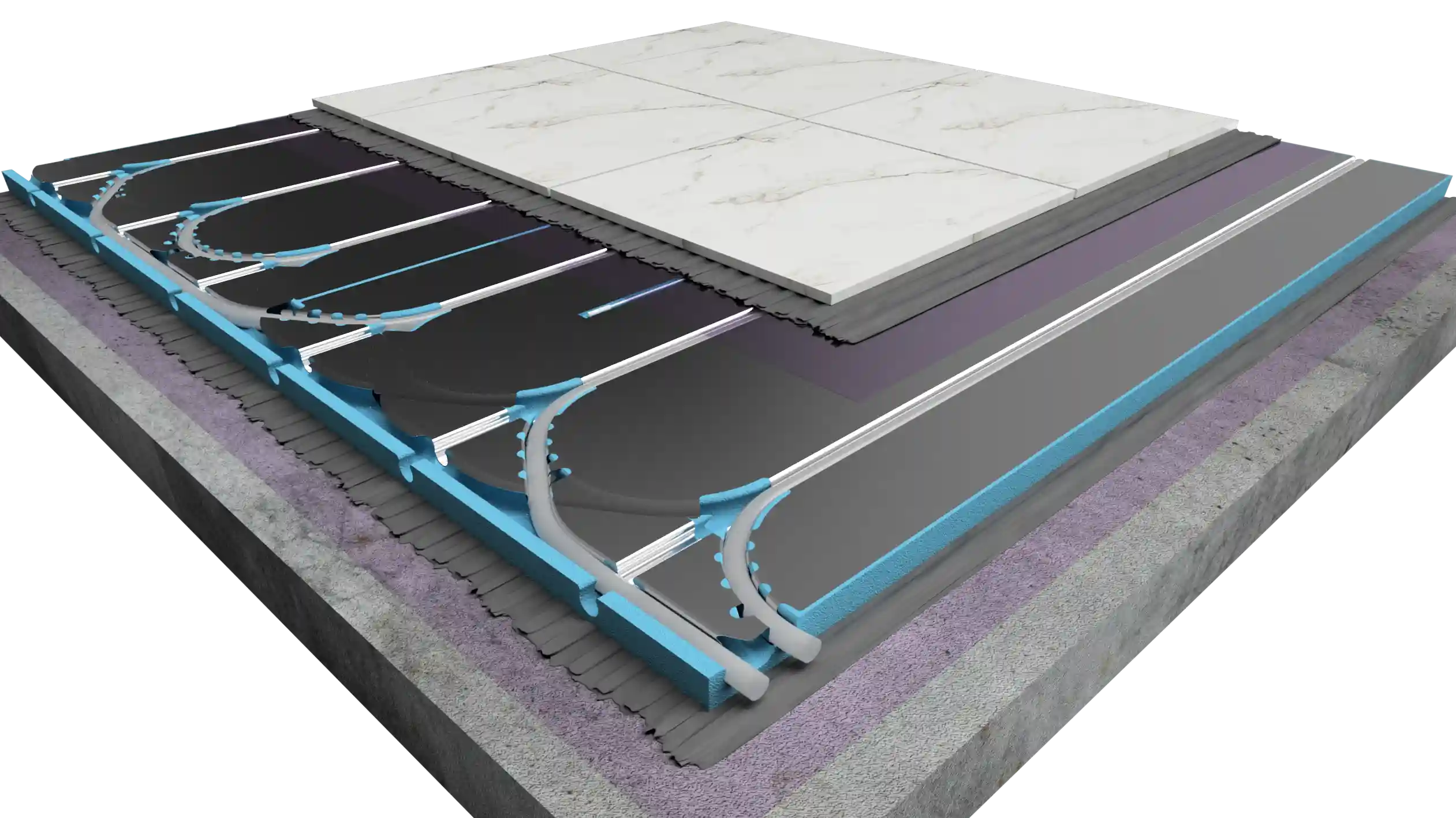 Plancher chauffant sec 25mm