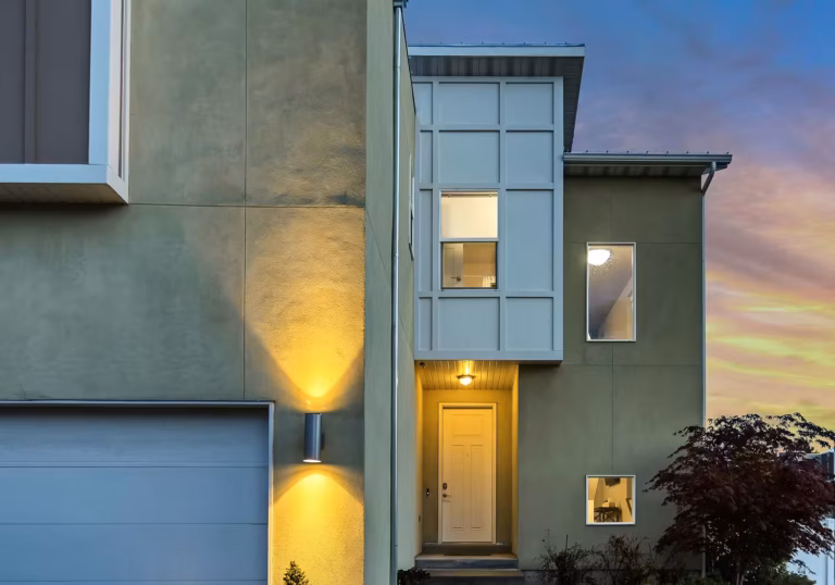 Maison préfabriquée avec Warmup chauffage au sol