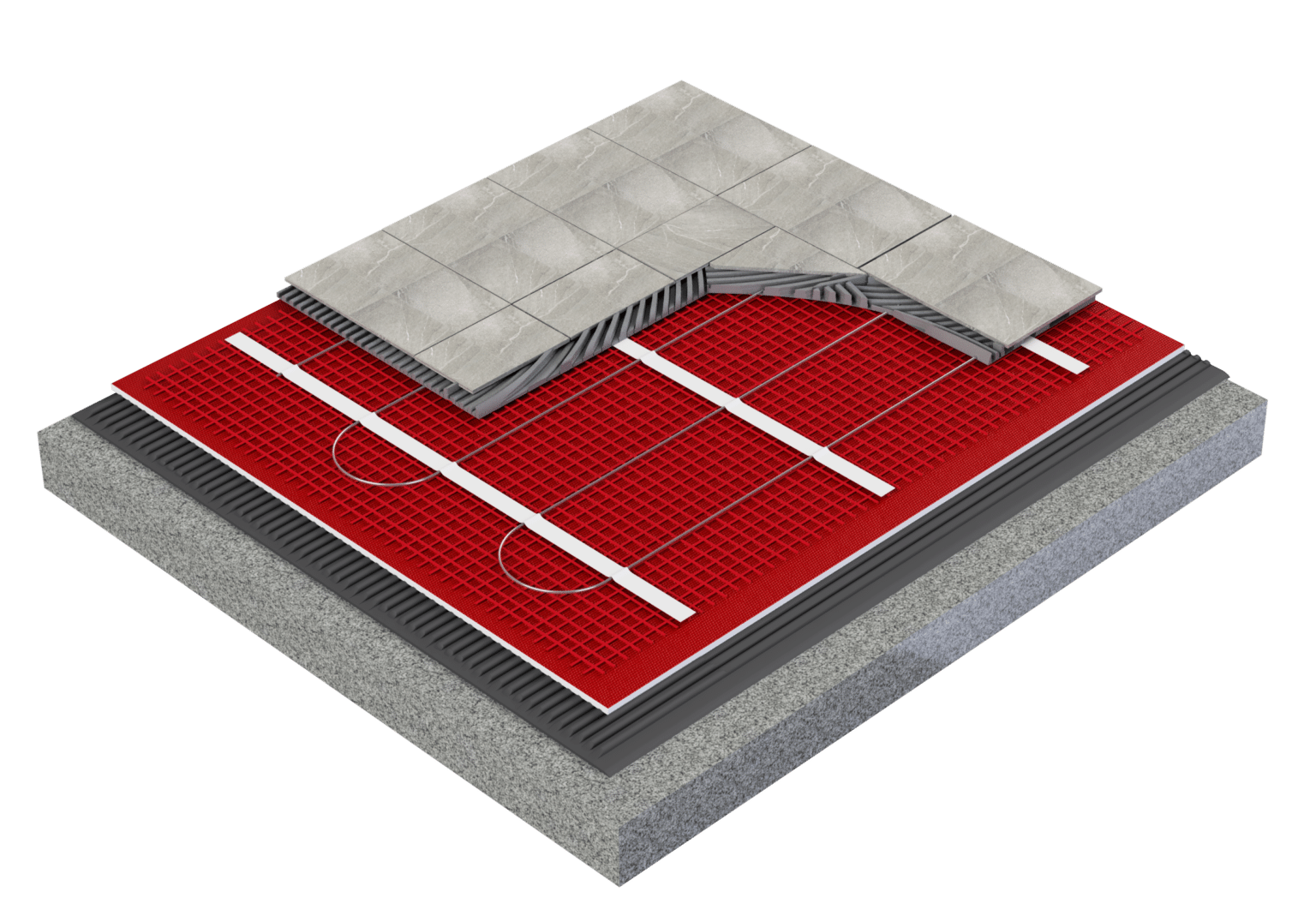 Chauffage au sol sous carrelage : notre solution complète
